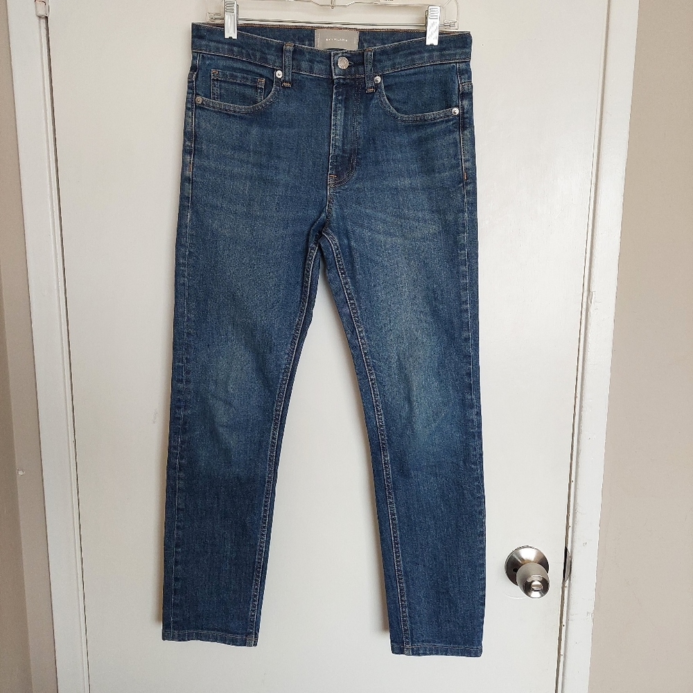 Everlane Medium Wash Slim Fit Jeans, 29X30